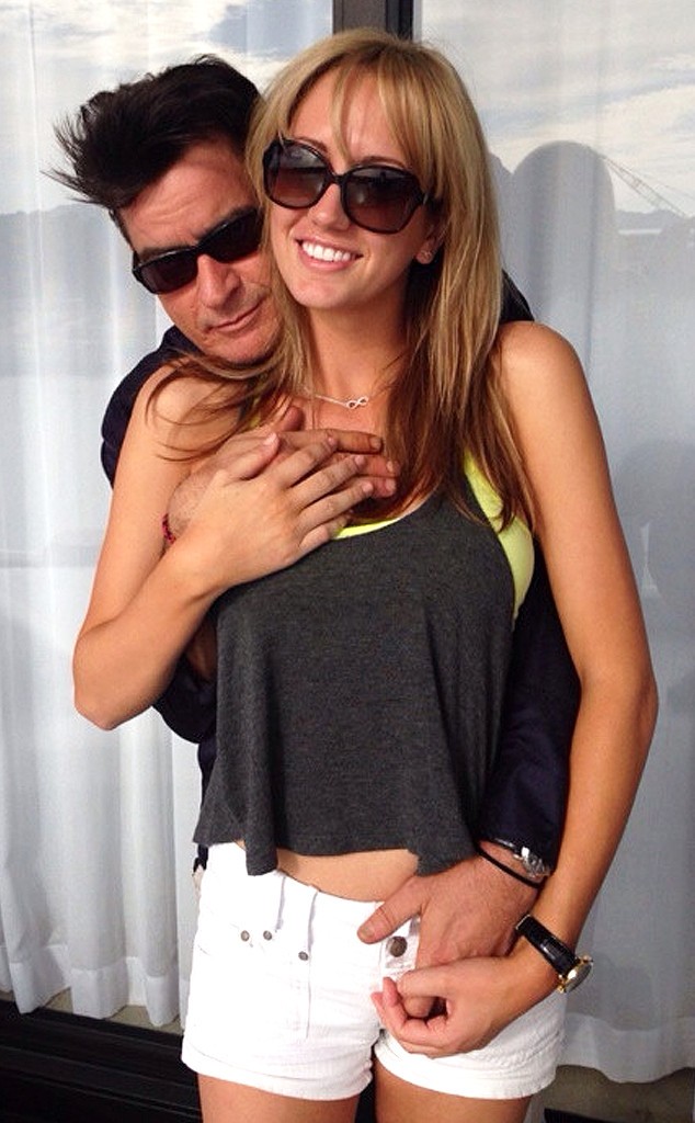 Expareja del actor, Charlie Sheen. Cortesía: E!