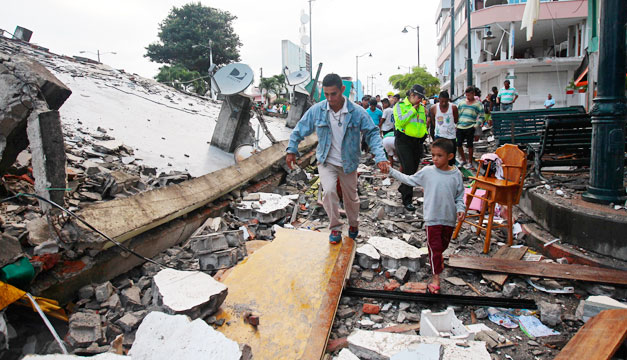 ECUADOR-TERREMOTO