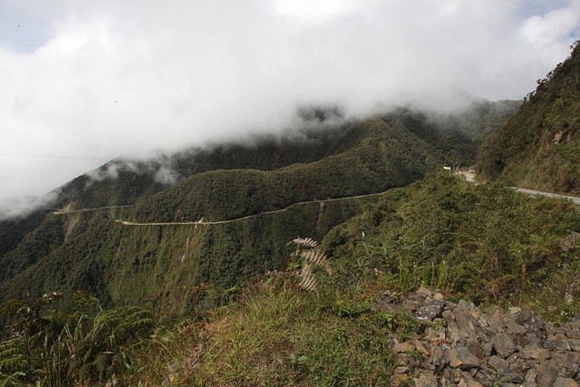 carretera de los Yundas, Bolivia-efe