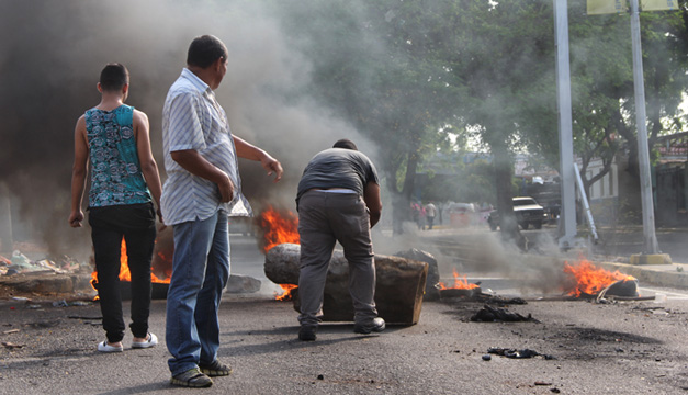 disturbio en venezuela-efe