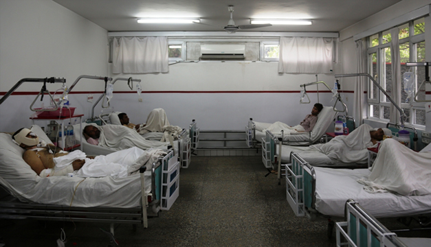 hospital en afganistan-xinhua