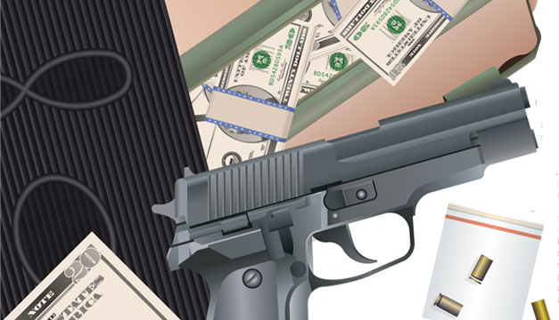 violencia-dinero-arma-de-fuego