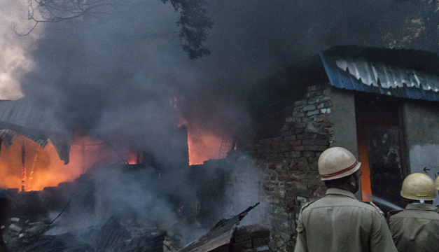 india incendio-xinhua