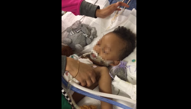 niño con muerte cerebral