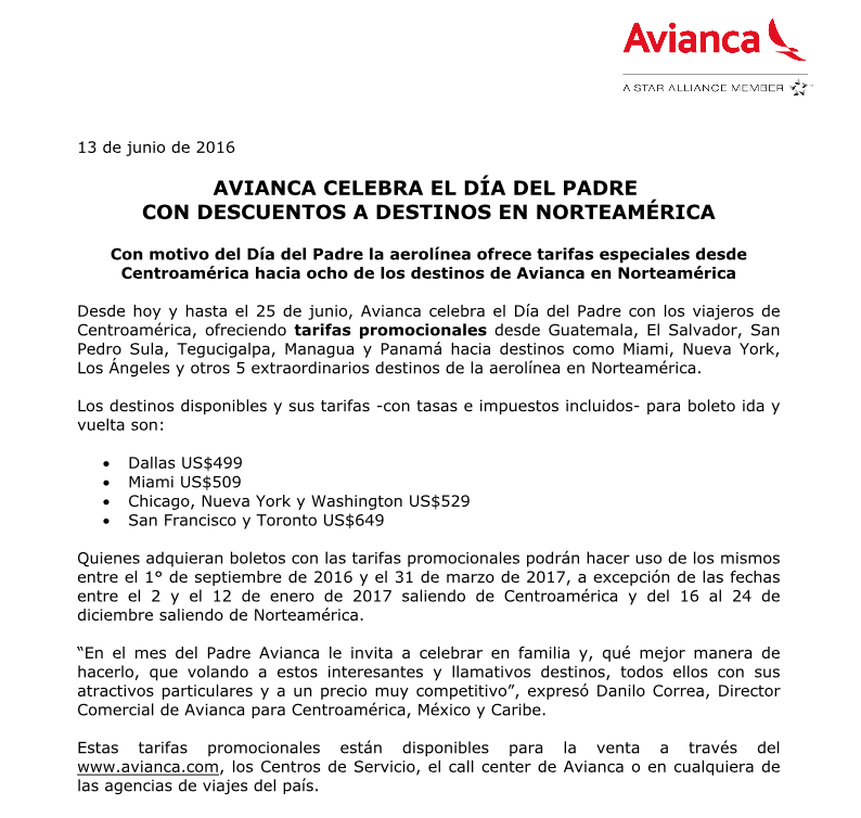 COMUNICADO