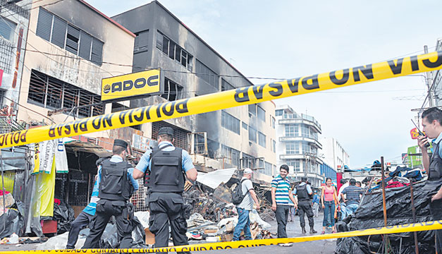 Incendio-calle-Ruben-Dario
