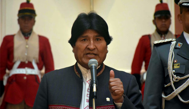 evo morales-xinhua