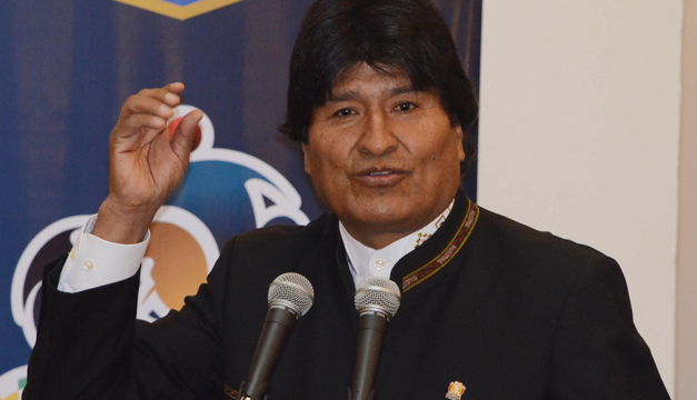 evo morales-xinhua