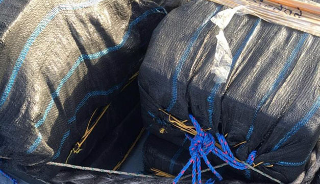 Droga incautada en Acajutla