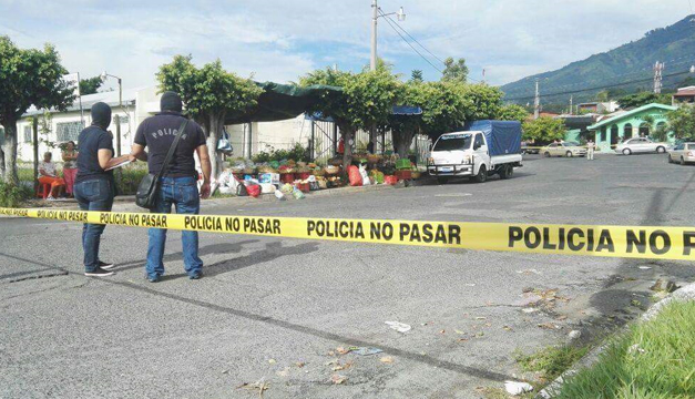 Escena del crimen.