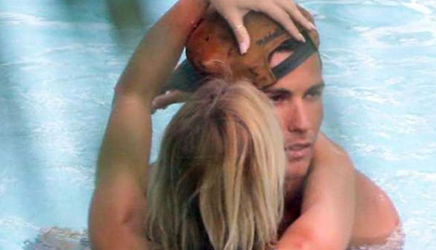 cristiano con modelo
