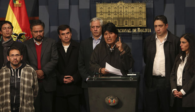 evo morales-efe