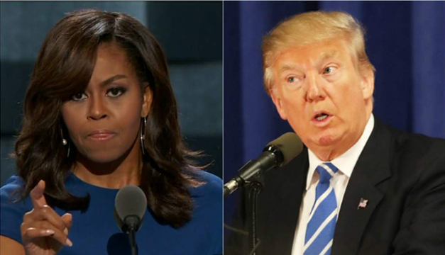 michel-obama-donald-trump