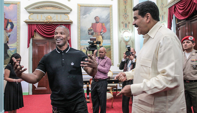 nicolas-maduro-jamie-fox