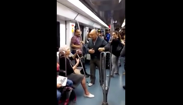 pareja-metro