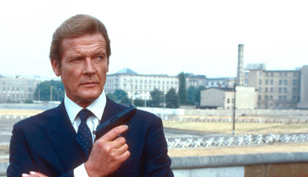 Muere Roger Moore, famoso James Bond y