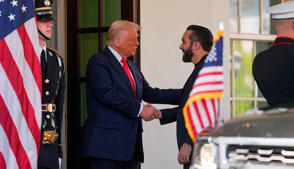 Desde el sábado, el presidente Trump dijo que estaba u0027deseosou0027 de reunirse con el presidente u0027Bu0027. / Secretaría de Prensa de la Presidencia. 