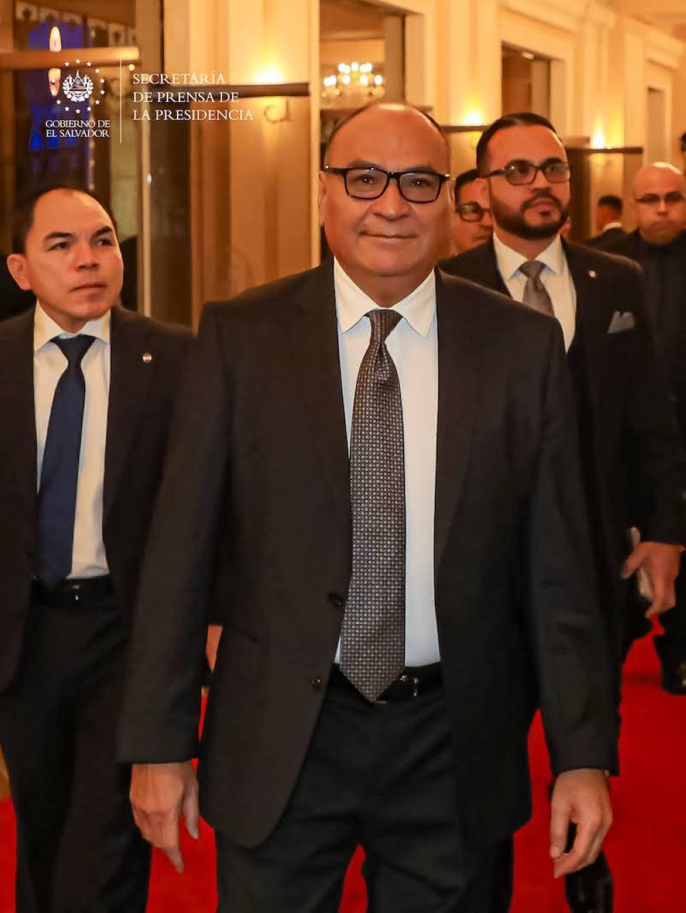 El magistrado Óscar López Jerez, expresidente de la Corte Suprema de Justicia, electo como tal el 1 de mayo de 2021. / Prensa Presidencia.