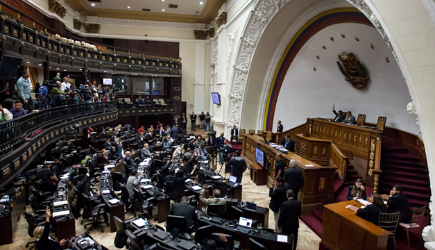 Fotografía: Sesión ordinaria en Parlamento venezolano. Agencia EFE