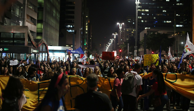 manifestaciones en brasil-xinhua