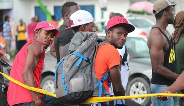 migrantes africanos