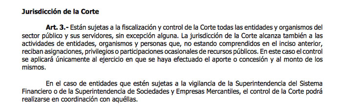 LeyCCR
