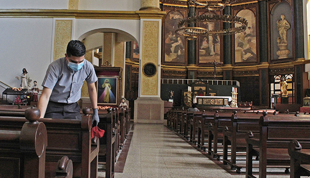 Inicia 2da. fase de apertura de templos católicos al 50%