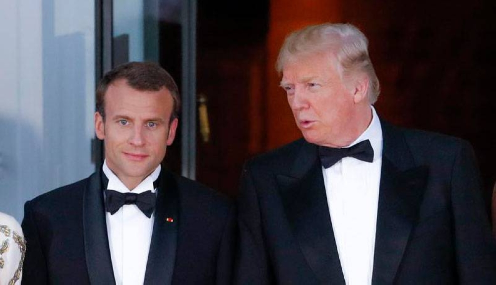 Trump khuyên Macron sau cái tát: "Hãy đảm bảo cửa đã được đóng lại."